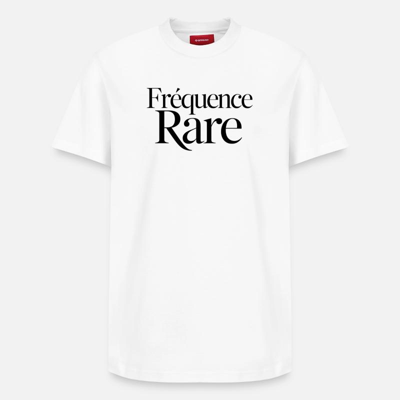 Fréquence Rare - T-shirt unisexe décontracté en coton Supima – de SPREAD - blanc