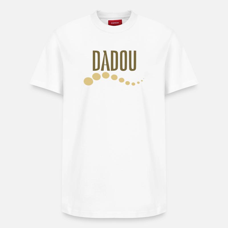 Dadou - T-shirt unisexe décontracté en coton Supima – de SPREAD - blanc