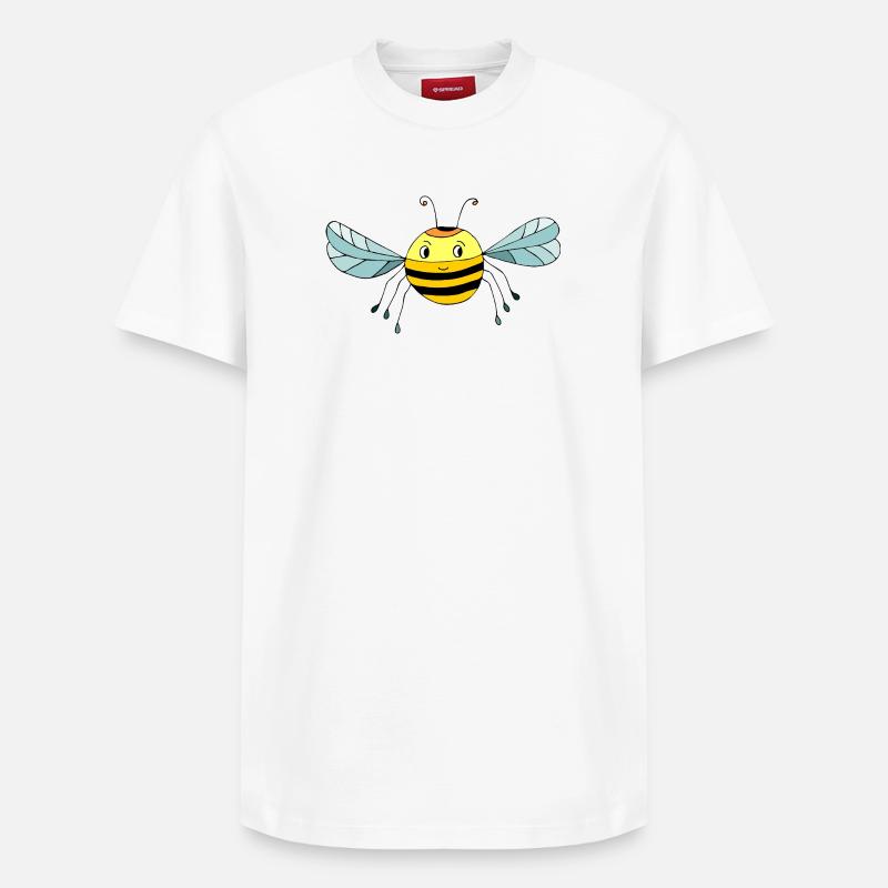 insecte - T-shirt unisexe décontracté en coton Supima – de SPREAD - blanc