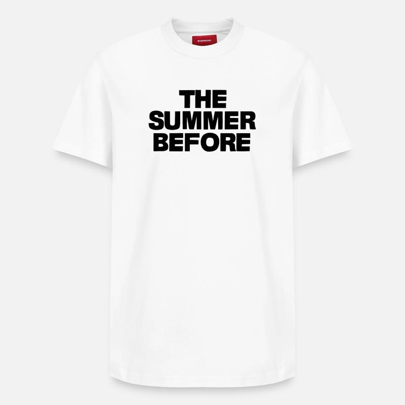 L’été d’avant - T-shirt unisexe décontracté en coton Supima – de SPREAD - blanc