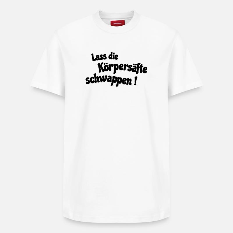 koerpersaefte - Relaxed Unisex Supima Cotton T-Shirt – von SPREAD - Weiß