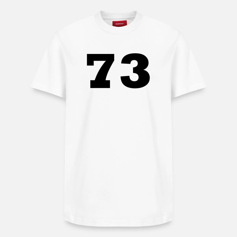 73 - T-shirt unisexe décontracté en coton Supima – de SPREAD - blanc