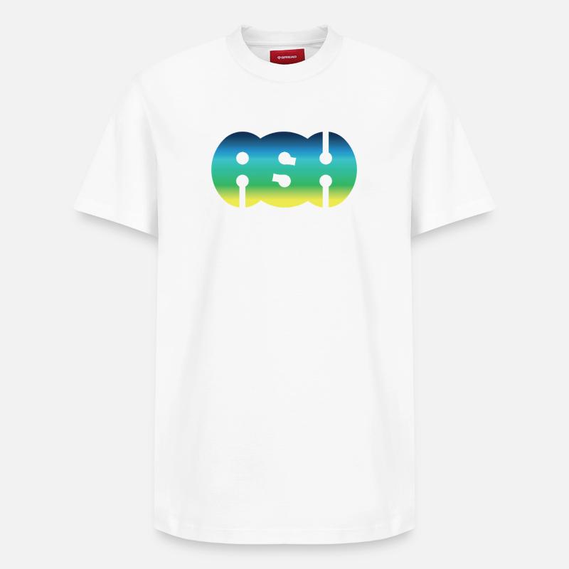 CENDRE - T-shirt unisexe décontracté en coton Supima – de SPREAD - blanc