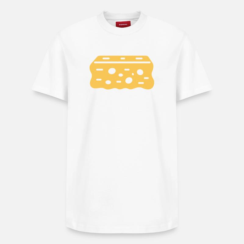 Abstrait Naturelaux Créatif éponge - T-shirt unisexe décontracté en coton Supima – de SPREAD - blanc