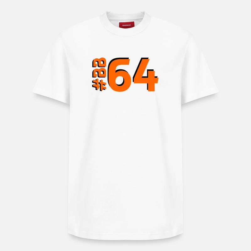 BB64 - Relaxed Unisex Supima Cotton T-Shirt – von SPREAD - Weiß