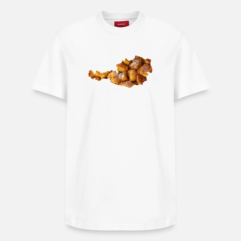 Kaiserschmarrn, Autriche - T-shirt unisexe décontracté en coton Supima – de SPREAD - blanc