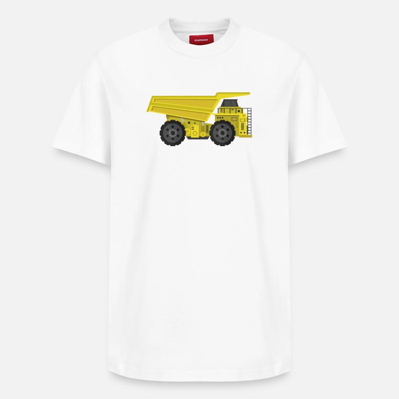 Benne - T-shirt unisexe décontracté en coton Supima – de SPREAD - blanc