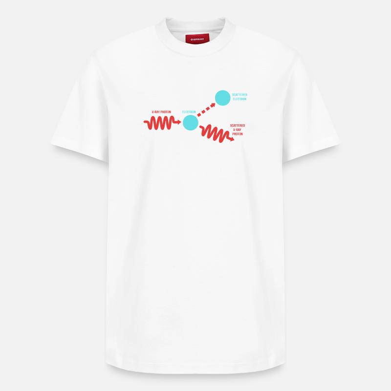 Quantum Physics Quantum Mechanics Quantum Leap - Relaxed Unisex Supima Cotton T-Shirt – by SPREAD - white