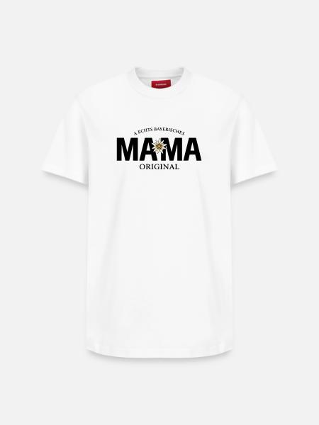 Bayerisches Original - Mama - Relaxed Unisex Supima Cotton T-Shirt – von SPREAD - Weiß