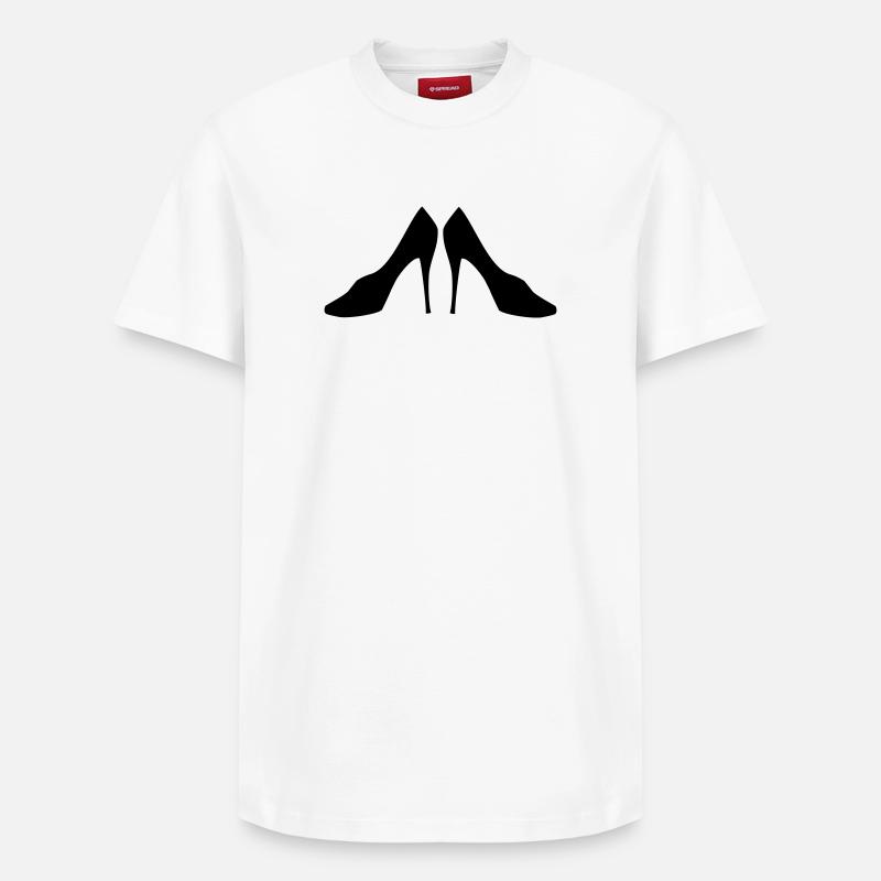 schuhe - Relaxed Unisex Supima Cotton T-Shirt – von SPREAD - Weiß