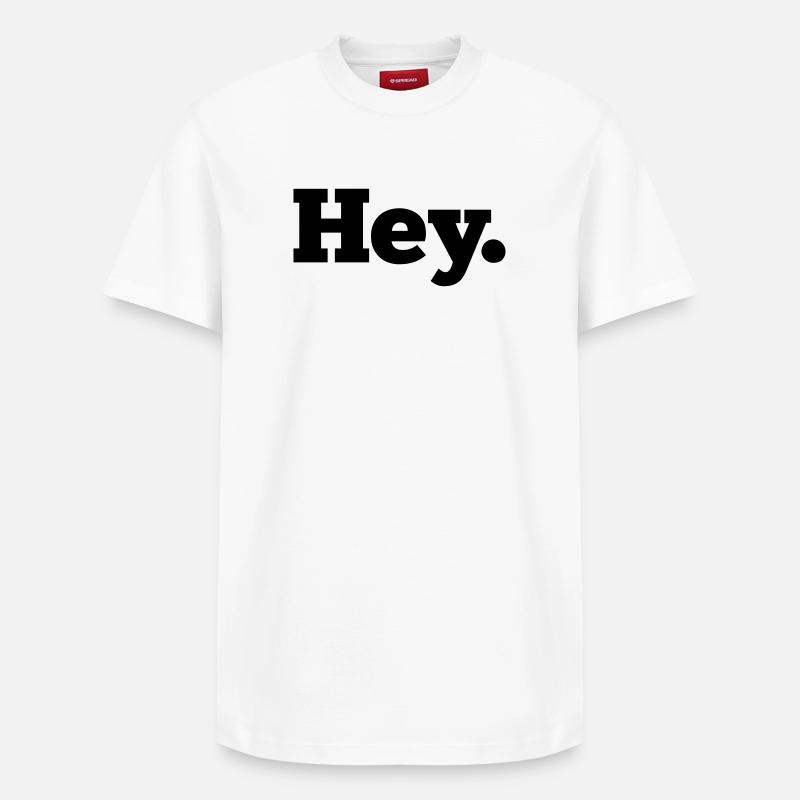 Hé - T-shirt unisexe décontracté en coton Supima – de SPREAD - blanc
