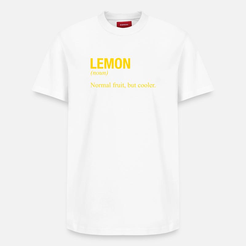CITRON - T-shirt unisexe décontracté en coton Supima – de SPREAD - blanc
