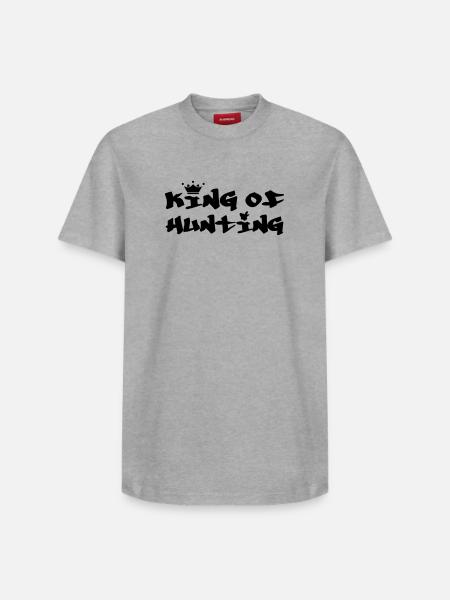 Der König der Jäger – Jagd - Relaxed Unisex Supima Cotton T-Shirt – von SPREAD - Weiß