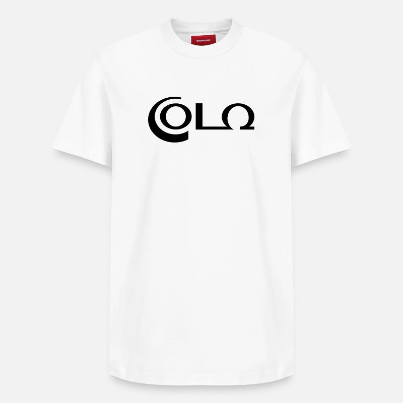 Cola - illustration vecteur - T-shirt unisexe décontracté en coton Supima – de SPREAD - blanc