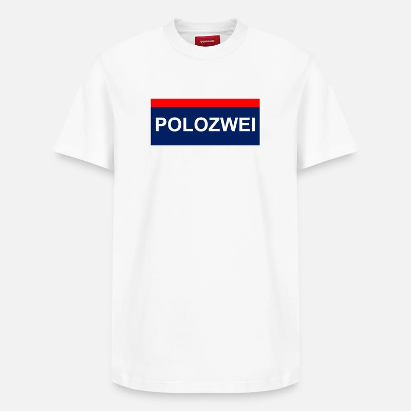 PoloZwei auto wagen Oldtimer oida - Relaxed Unisex Supima Cotton T-Shirt – von SPREAD - Weiß
