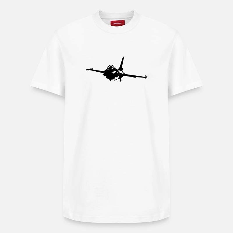 f_16 - T-shirt unisexe décontracté en coton Supima – de SPREAD - blanc