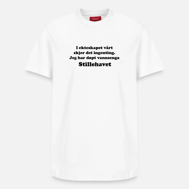 In unserer Ehe - Relaxed Unisex Supima Cotton T-Shirt – von SPREAD - Weiß