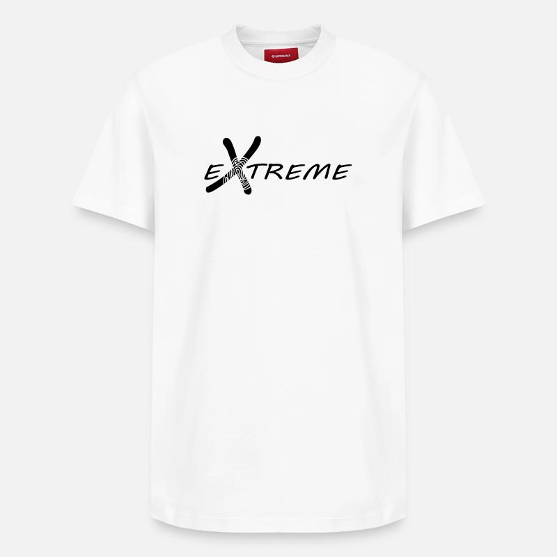 Excès - T-shirt unisexe décontracté en coton Supima – de SPREAD - blanc