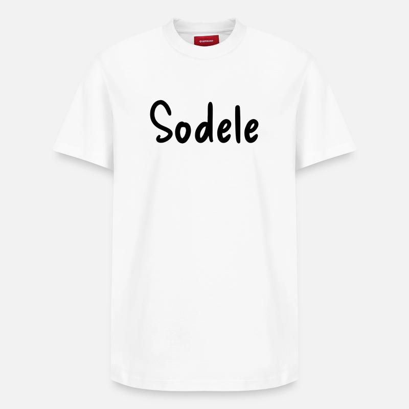 Sodele - Relaxed Unisex Supima Cotton T-Shirt – by SPREAD - white