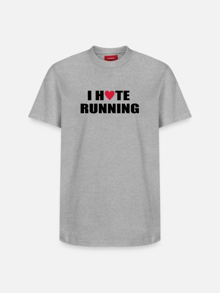 run - Relaxed Unisex Supima Cotton T-Shirt – by SPREAD - white