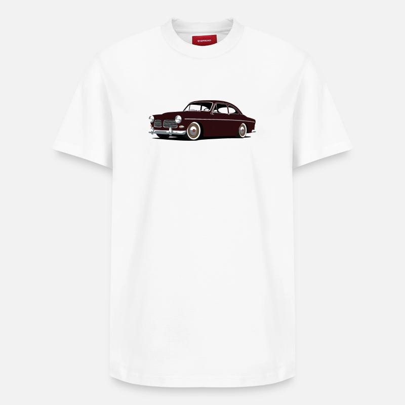 serie 120 simple custom - T-shirt unisexe décontracté en coton Supima – de SPREAD - blanc