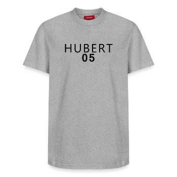 Jungle Fan 2026 Carnival Costume HUBERT Edition - Relaxed Unisex Supima Cotton T-Shirt – by SPREAD - white - Front - AI Model Female 172 dark (172cm) & AI Model Male 185 dark (185cm)
