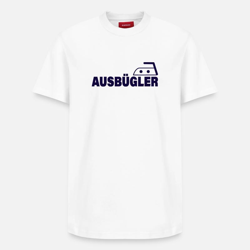 REPASSAGE - T-shirt unisexe décontracté en coton Supima – de SPREAD - blanc