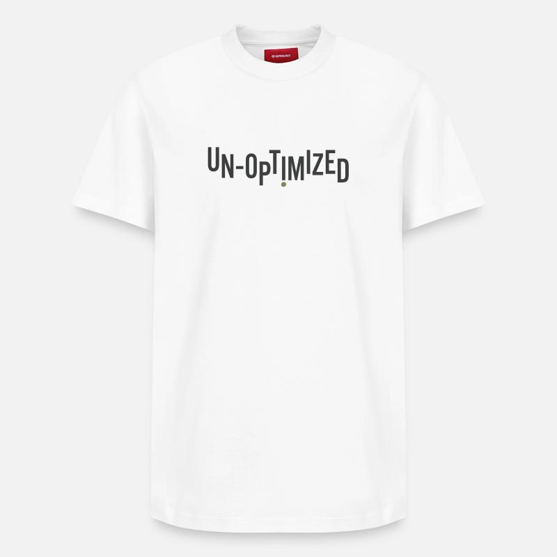Non optimisé - T-shirt unisexe décontracté en coton Supima – de SPREAD - blanc