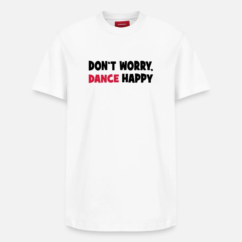 Danse - T-shirt unisexe décontracté en coton Supima – de SPREAD - blanc
