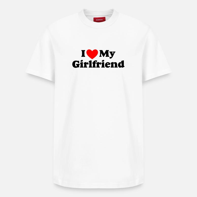 Impression minimale d’icônes Red Heart - T-shirt unisexe décontracté en coton Supima – de SPREAD - blanc