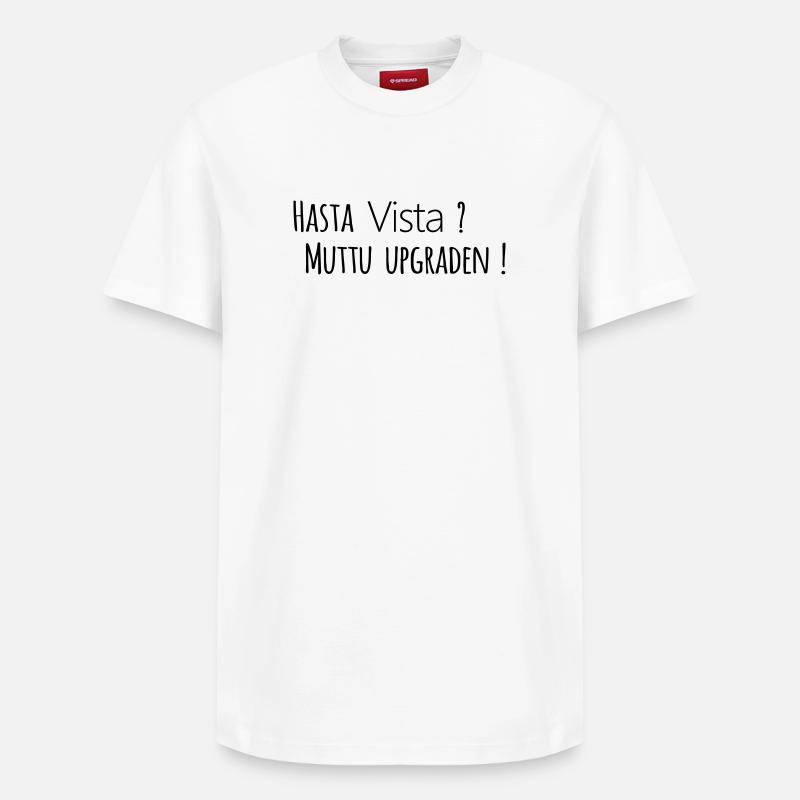 Hasta Vista - T-shirt unisexe décontracté en coton Supima – de SPREAD - blanc