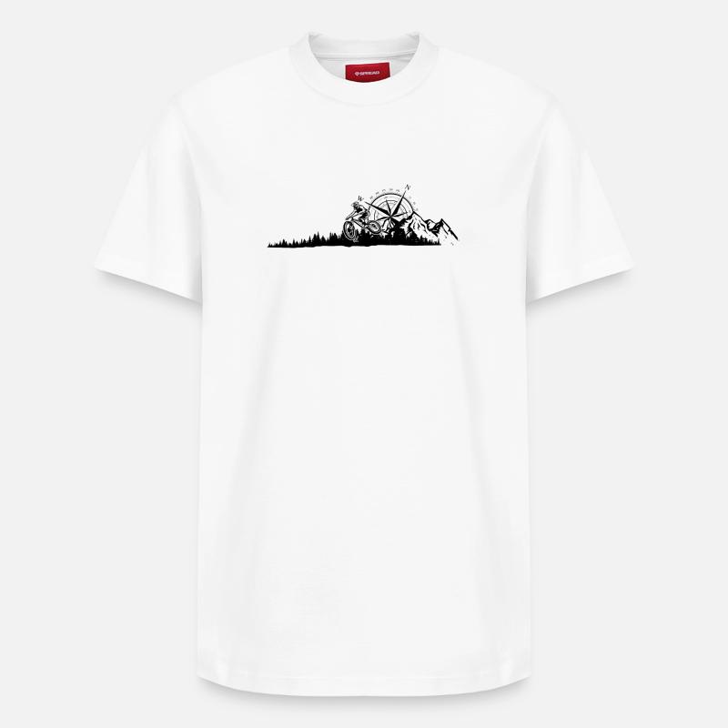VTT - T-shirt unisexe décontracté en coton Supima – de SPREAD - blanc