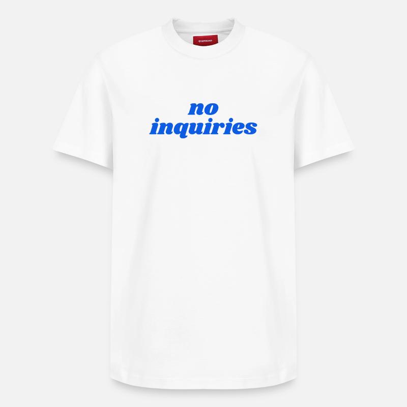 Aucune demande - T-shirt unisexe décontracté en coton Supima – de SPREAD - blanc