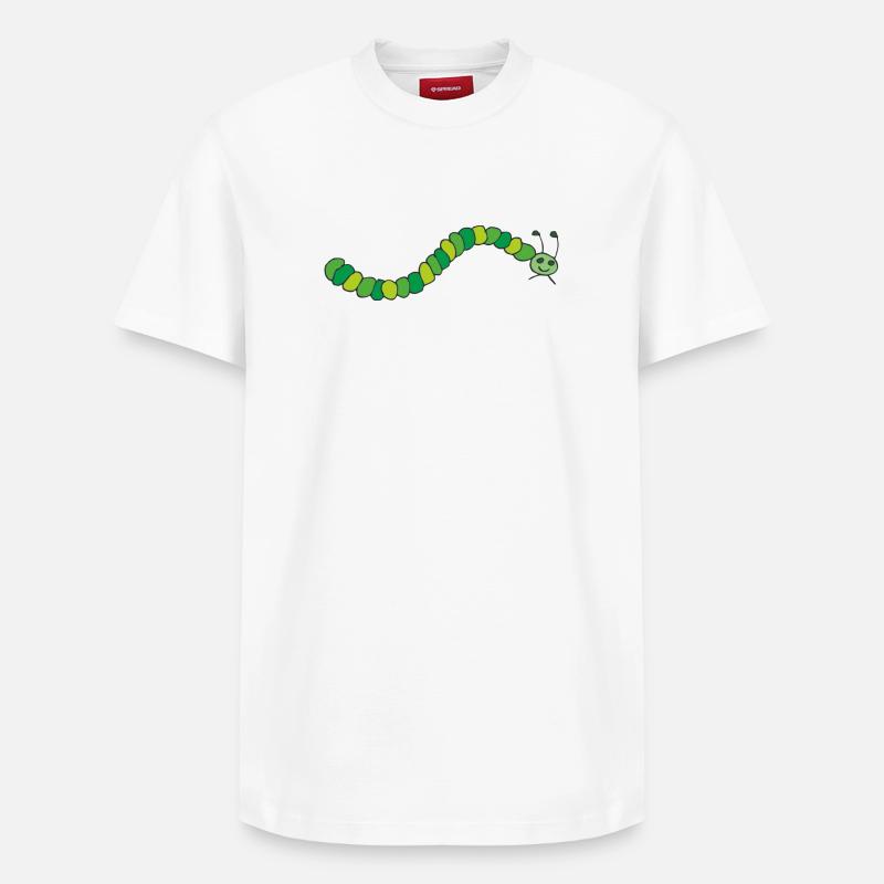 chenille - T-shirt unisexe décontracté en coton Supima – de SPREAD - blanc