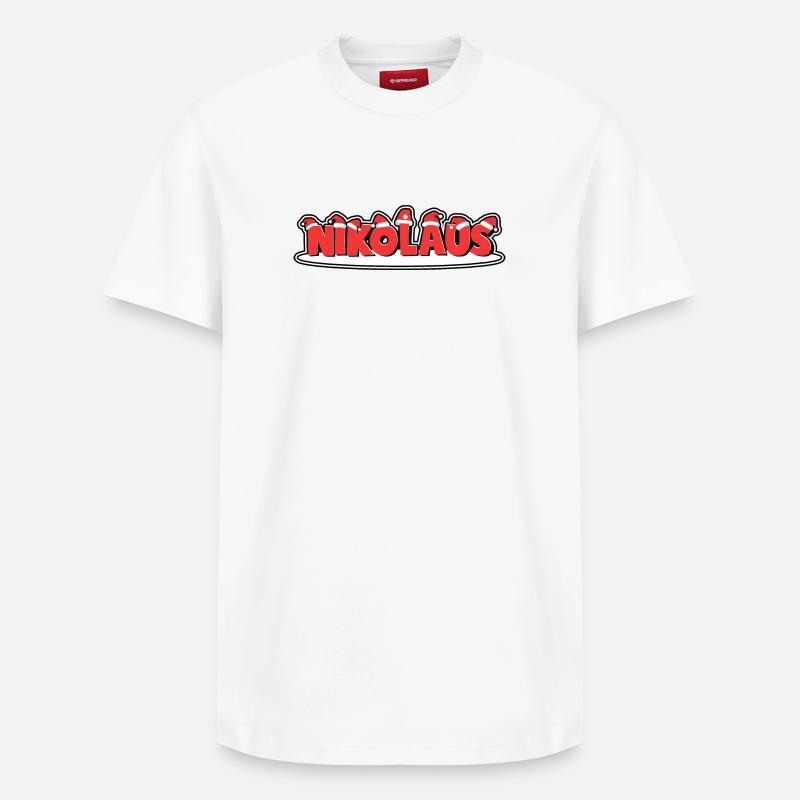 NICOLAS - T-shirt unisexe décontracté en coton Supima – de SPREAD - blanc