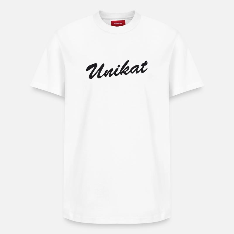 Unique en son genre - T-shirt unisexe décontracté en coton Supima – de SPREAD - blanc