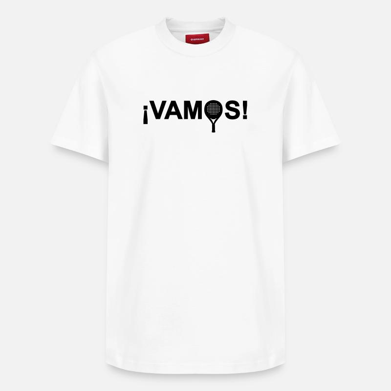 Vamos! - T-shirt unisexe décontracté en coton Supima – de SPREAD - blanc