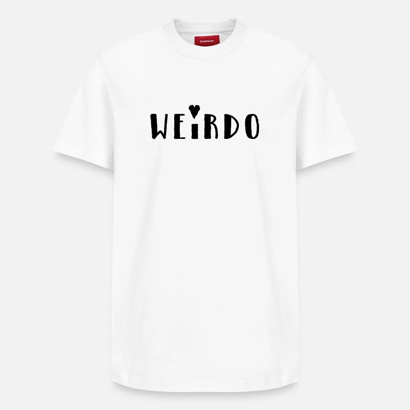 Hurluberlu - T-shirt unisexe décontracté en coton Supima – de SPREAD - blanc