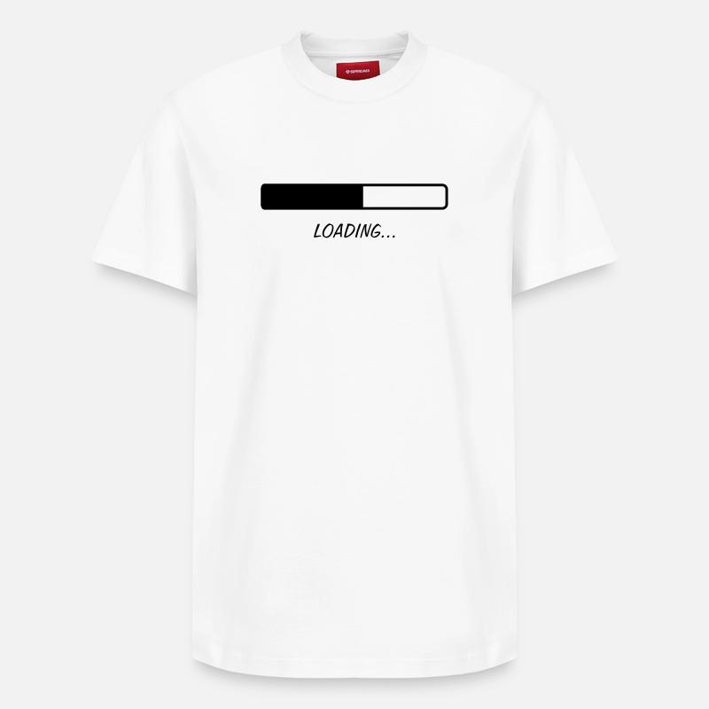 Loading ... - Relaxed Unisex Supima Cotton T-Shirt – by SPREAD - white