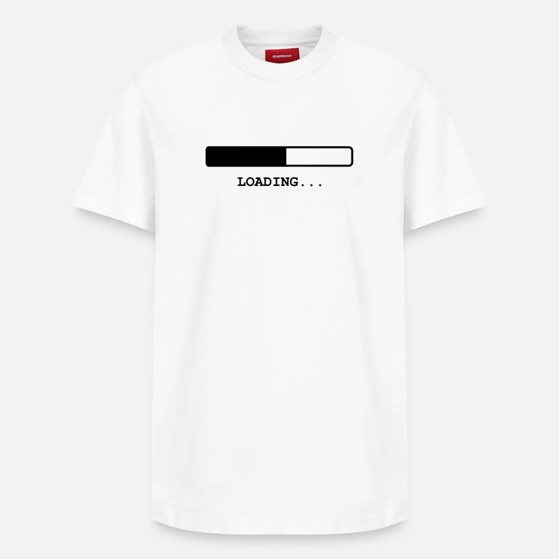 Loading... - Relaxed Unisex Supima Cotton T-Shirt – von SPREAD - Weiß