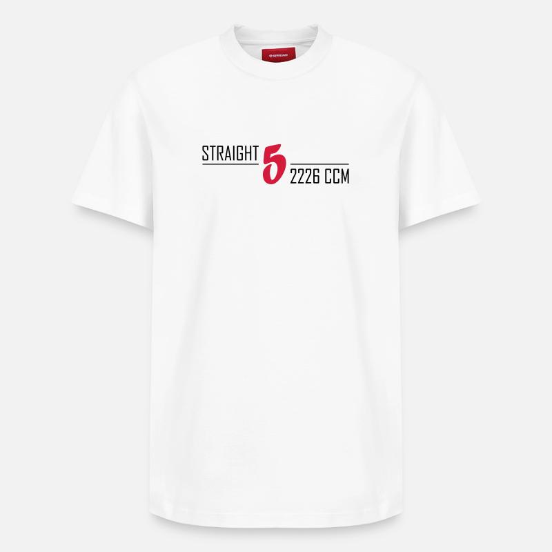 Hétéro cinq - T-shirt unisexe décontracté en coton Supima – de SPREAD - blanc