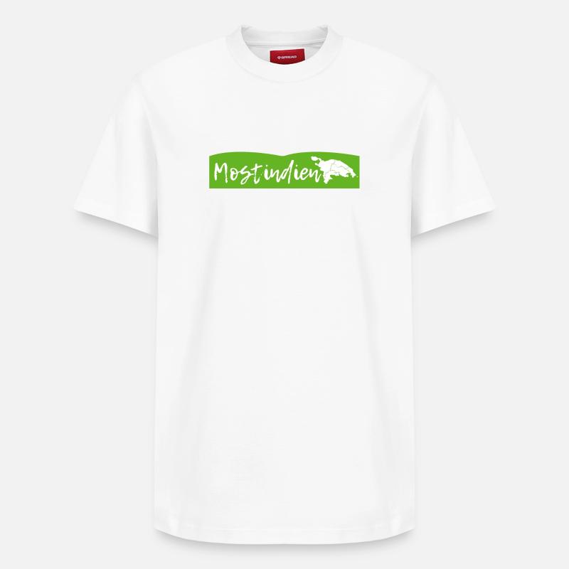 plus inde - T-shirt unisexe décontracté en coton Supima – de SPREAD - blanc