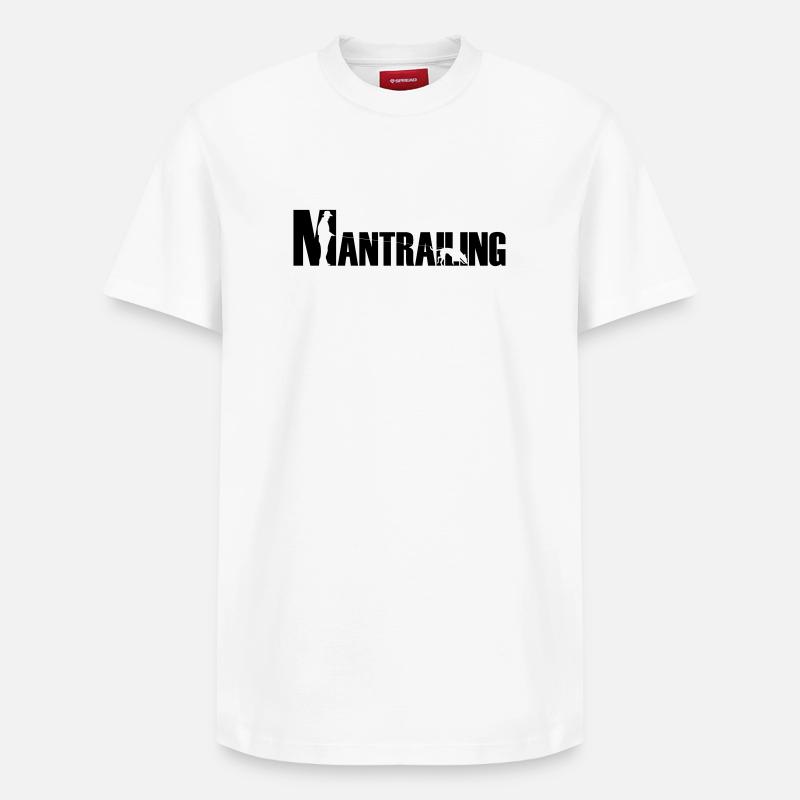 Mantrailing Malinois / Berger Allemand - T-shirt unisexe décontracté en coton Supima – de SPREAD - blanc