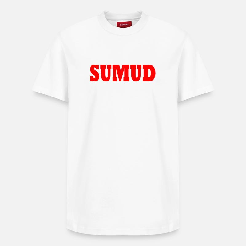 Sumud - Relaxed Unisex Supima Cotton T-Shirt – von SPREAD - Weiß