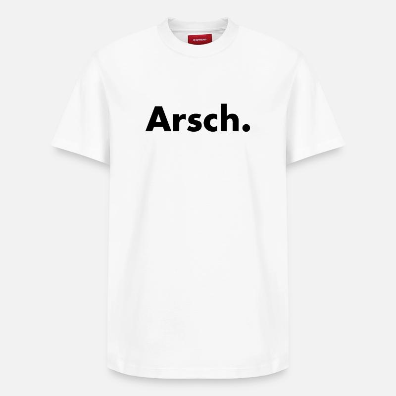 Cul. - T-shirt unisexe décontracté en coton Supima – de SPREAD - blanc