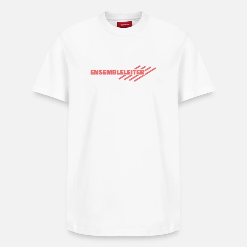 Cadeau pour chef d’ensemble - T-shirt unisexe décontracté en coton Supima – de SPREAD - blanc