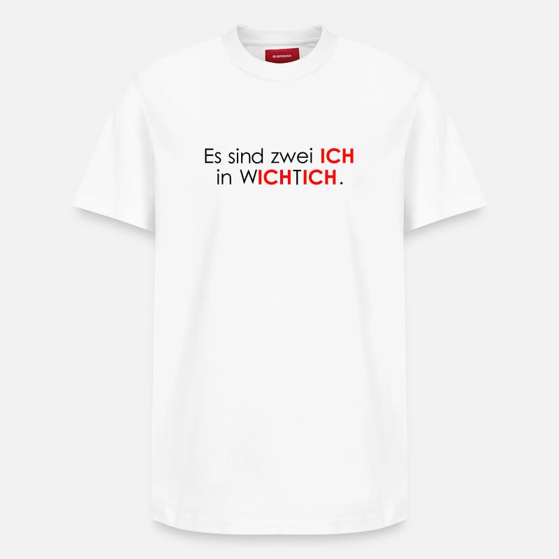 Lutin - T-shirt unisexe décontracté en coton Supima – de SPREAD - blanc