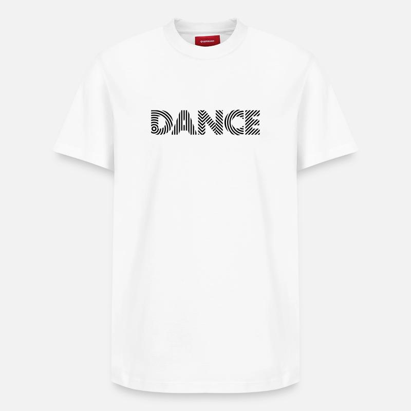 Dance - Hypno - T-shirt unisexe décontracté en coton Supima – de SPREAD - blanc