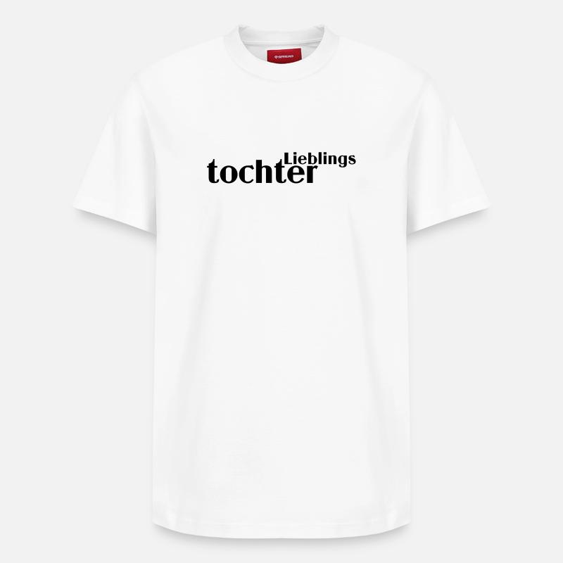 Fille préférée - T-shirt unisexe décontracté en coton Supima – de SPREAD - blanc