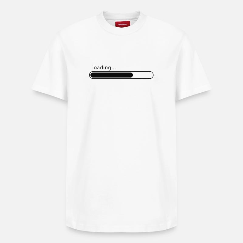 télécharger - T-shirt unisexe décontracté en coton Supima – de SPREAD - blanc